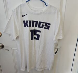 Nike White Kings Graphic T-Shirt Large